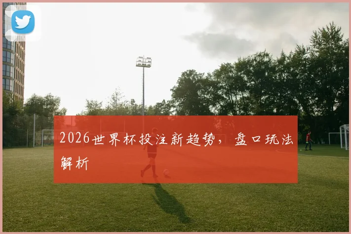 2026世界杯投注新趋势，盘口玩法解析