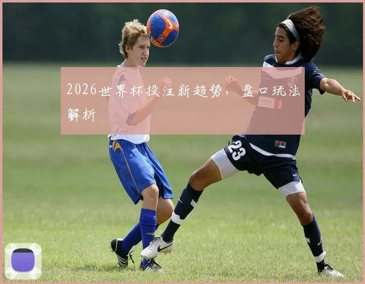 2026世界杯投注新趋势，盘口玩法解析